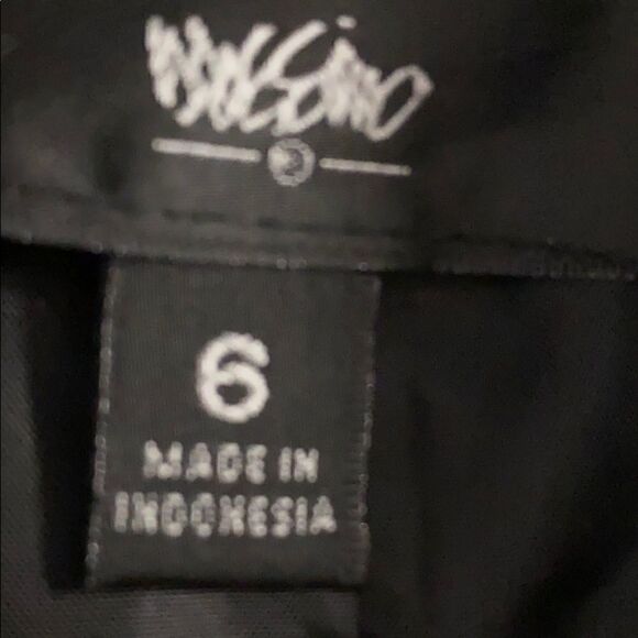 Mossimo moto jacket blazer  size 6 - Picture 7 of 8